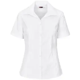 Ladies Short Sleeve Sheffield White